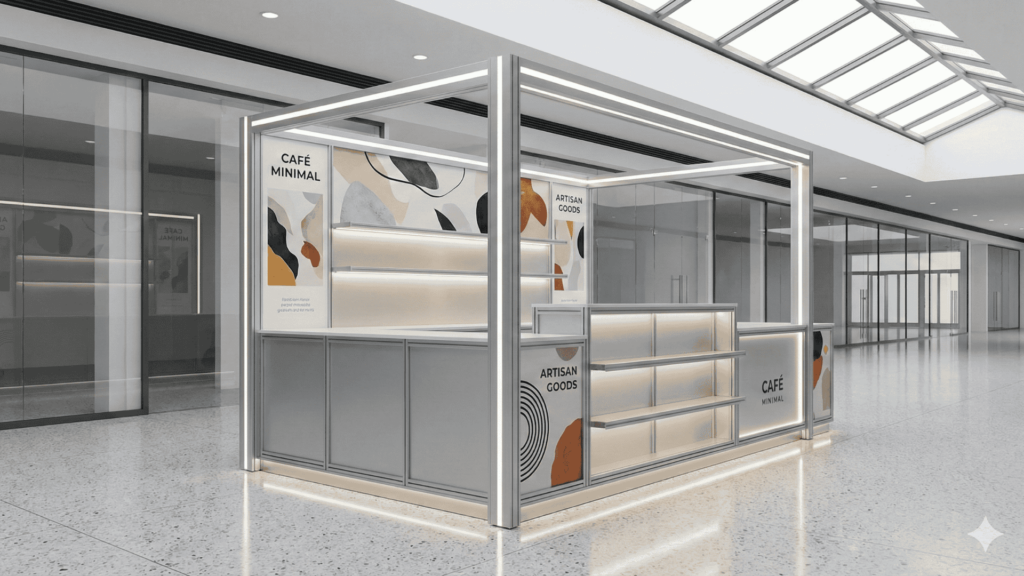 kiosque modulaire - t3 display systems